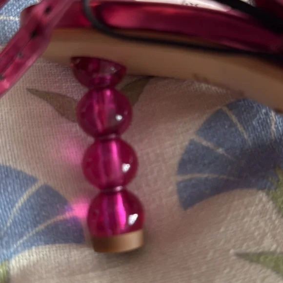 Zara Pink Strappy Women's Sandals - Picture 3 of 6